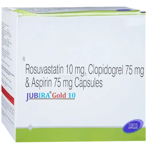 jubira gold 10 capsule 15's